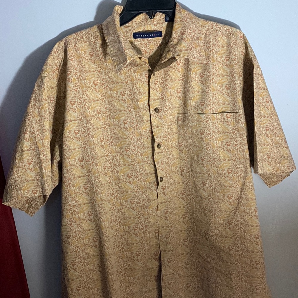 Printed Button Up
